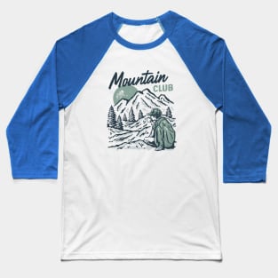 Mountain Club Baseball T-Shirt